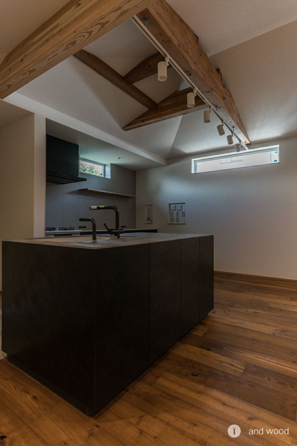 オーク プライウッド スモーク アンドウッド andwood フローリング 床材 リノベーション 5