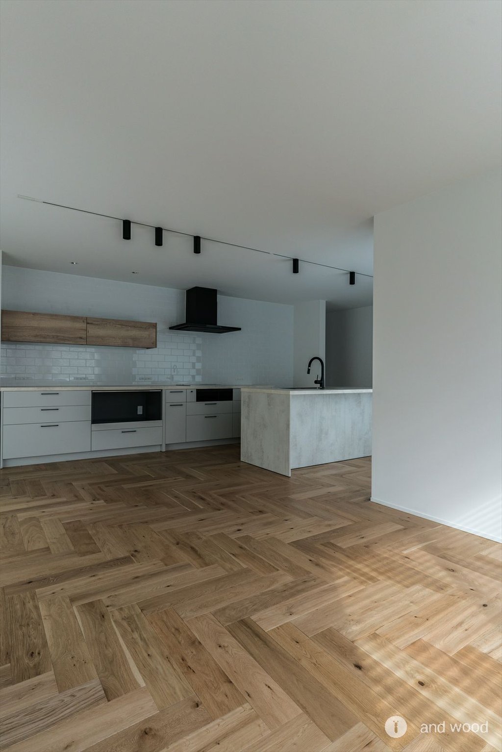 オーク ヘリンボーン 120幅 アンドウッド andwood 施工例 5