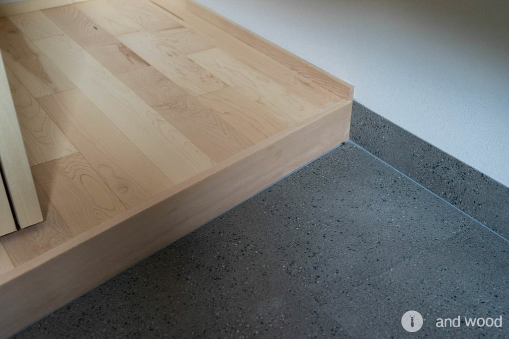 メープル プライウッド キャラクター 幅狭 フローリング 施工例 新築戸建 アンドウッド andwood 11