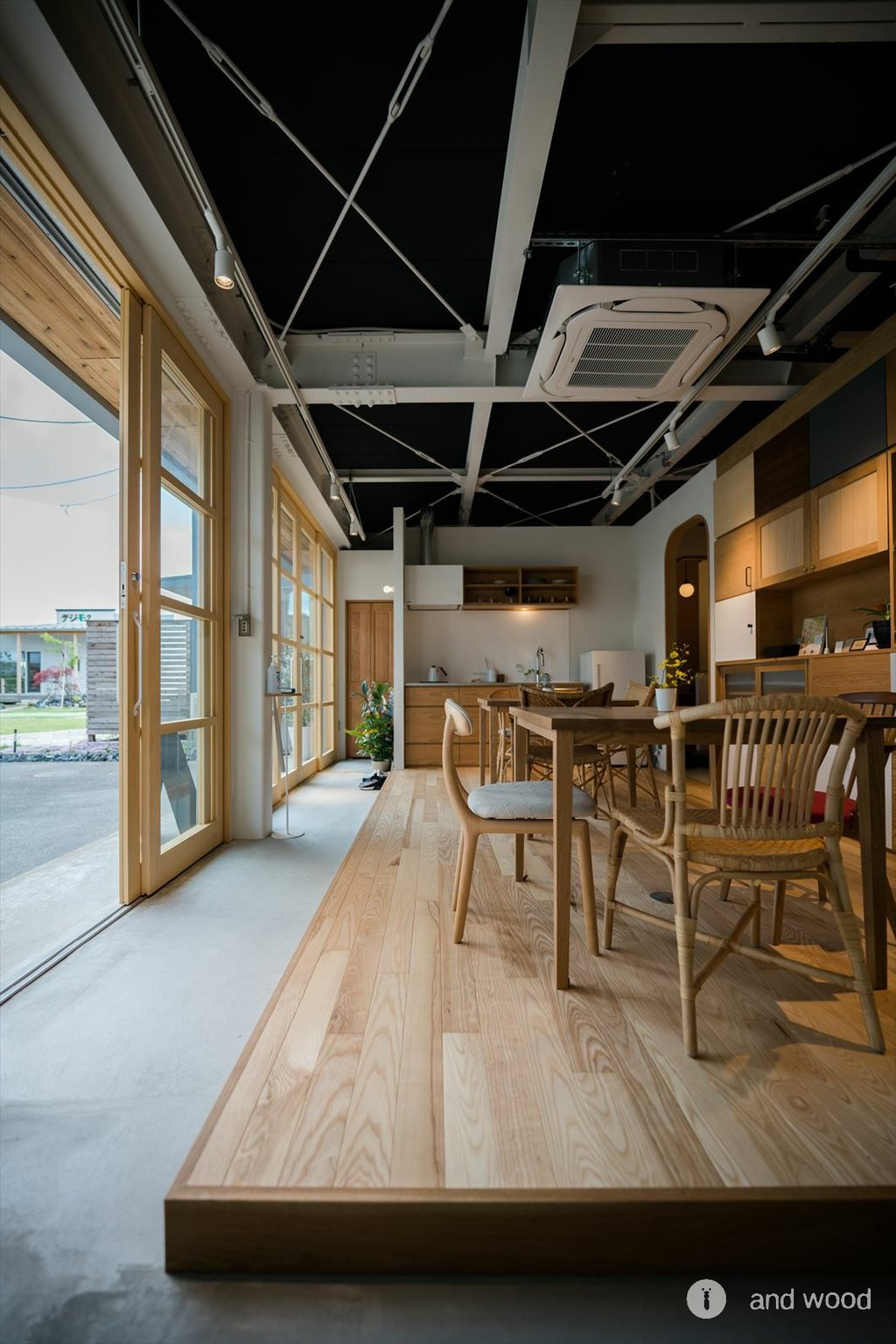 ホワイトアッシュ 90幅 フローリング 戸建 リノベーション アンドウッド 施工例 andwood 2