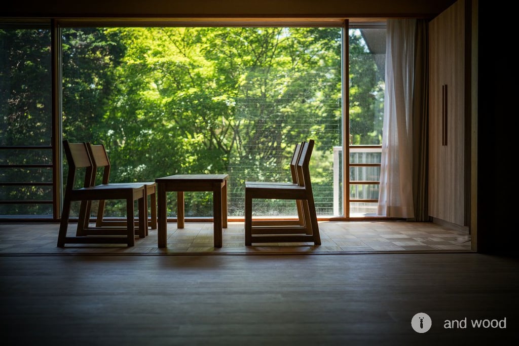 桐 柾目 アンドウッド 施工例 4 andwood アンドウッド