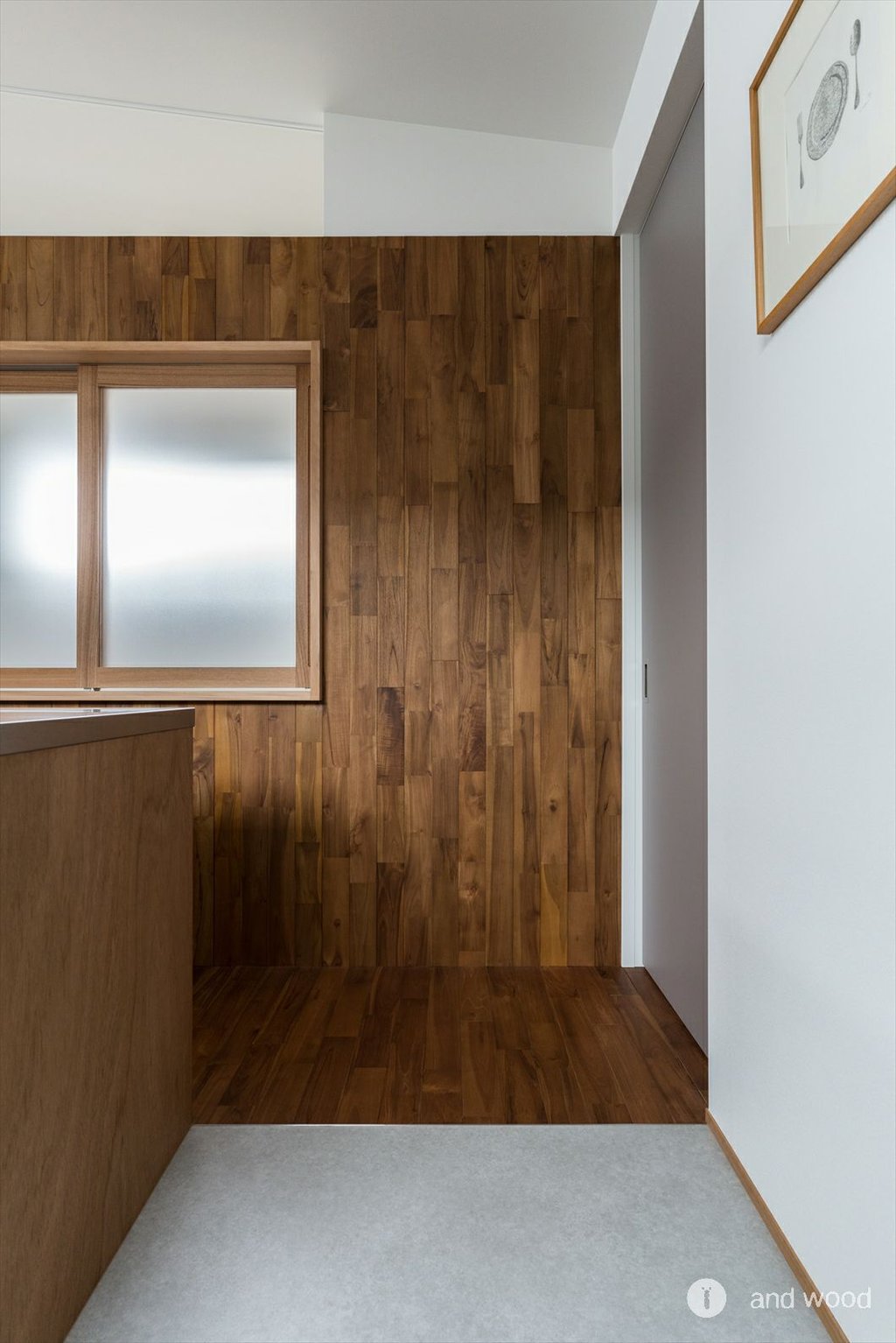 チーク フローリング ウォールパネル アンドウッド andwood 新潟 施工例 5