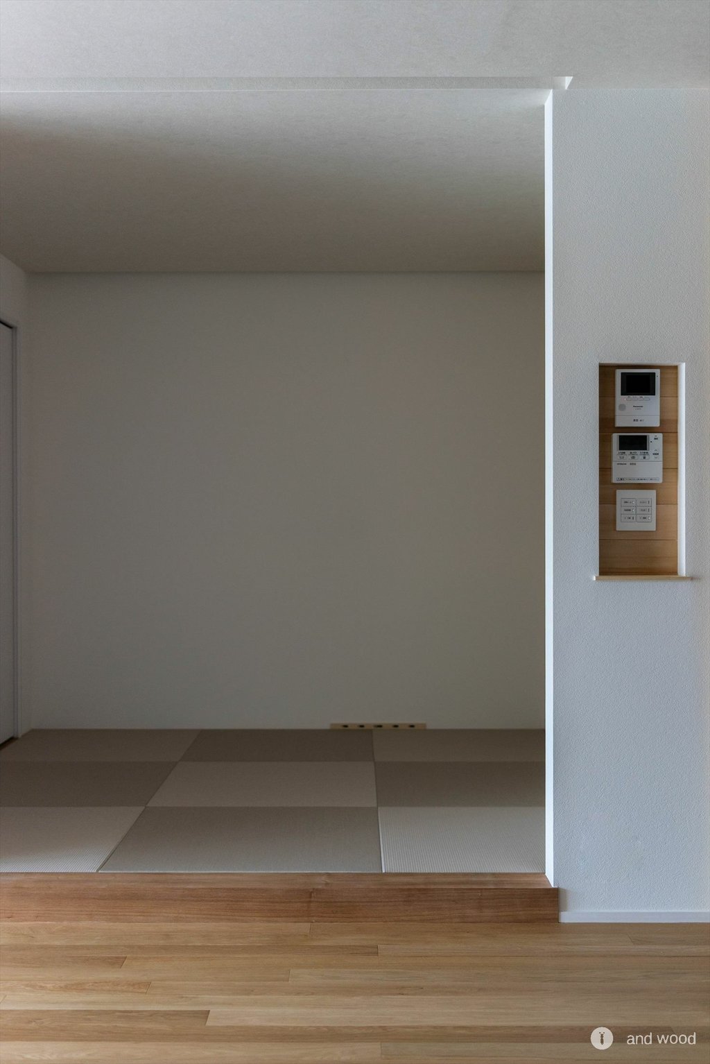 オーク プライウッド 90幅 幅狭 フローリング 新築戸建 andwood アンドウッド 施工例 3