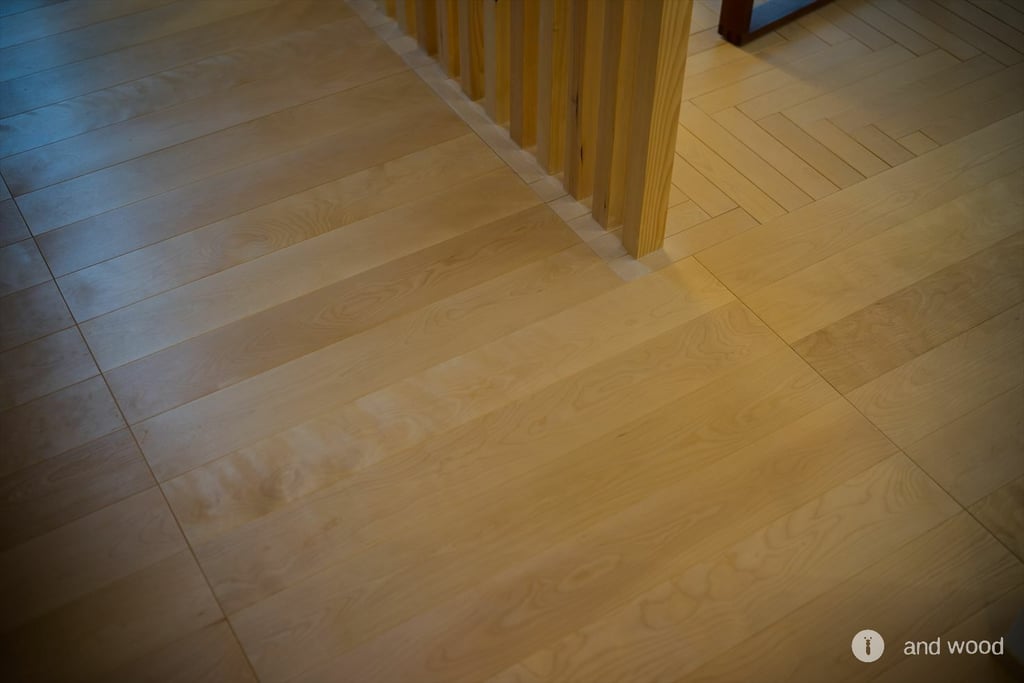 バーチ 120幅 スダレ張り 施工例 アンドウッド andwood 1