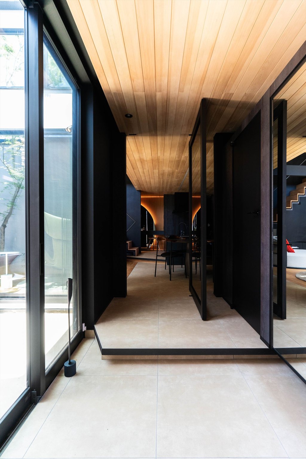 ヒノキ 桧 無節 アガチス フローリング 施工例 ウィンウィンホーム アンドウッド andwood 新潟 1