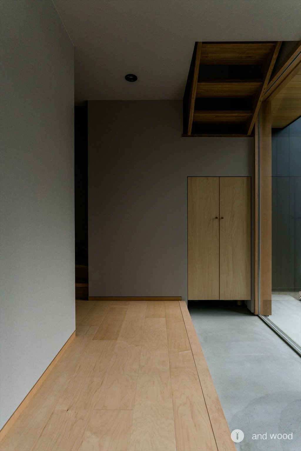 メープル プライウッド フローリング 幅広 施工例 アンドウッド andwood 10