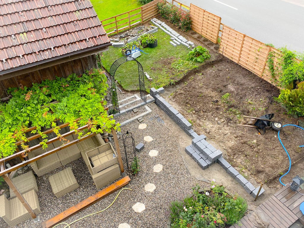 Dubach Garten Kundengärtner Terrassen Bau
