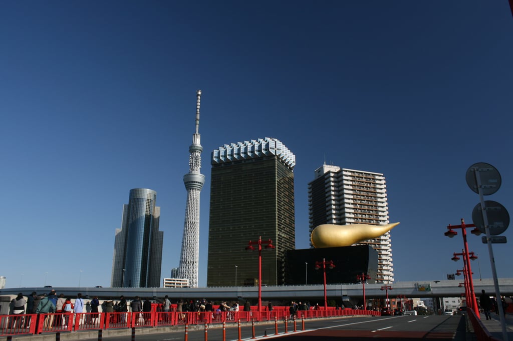 浅草から見たスカイツリー