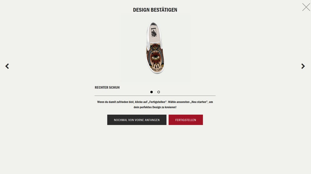 Bestätige / confirm