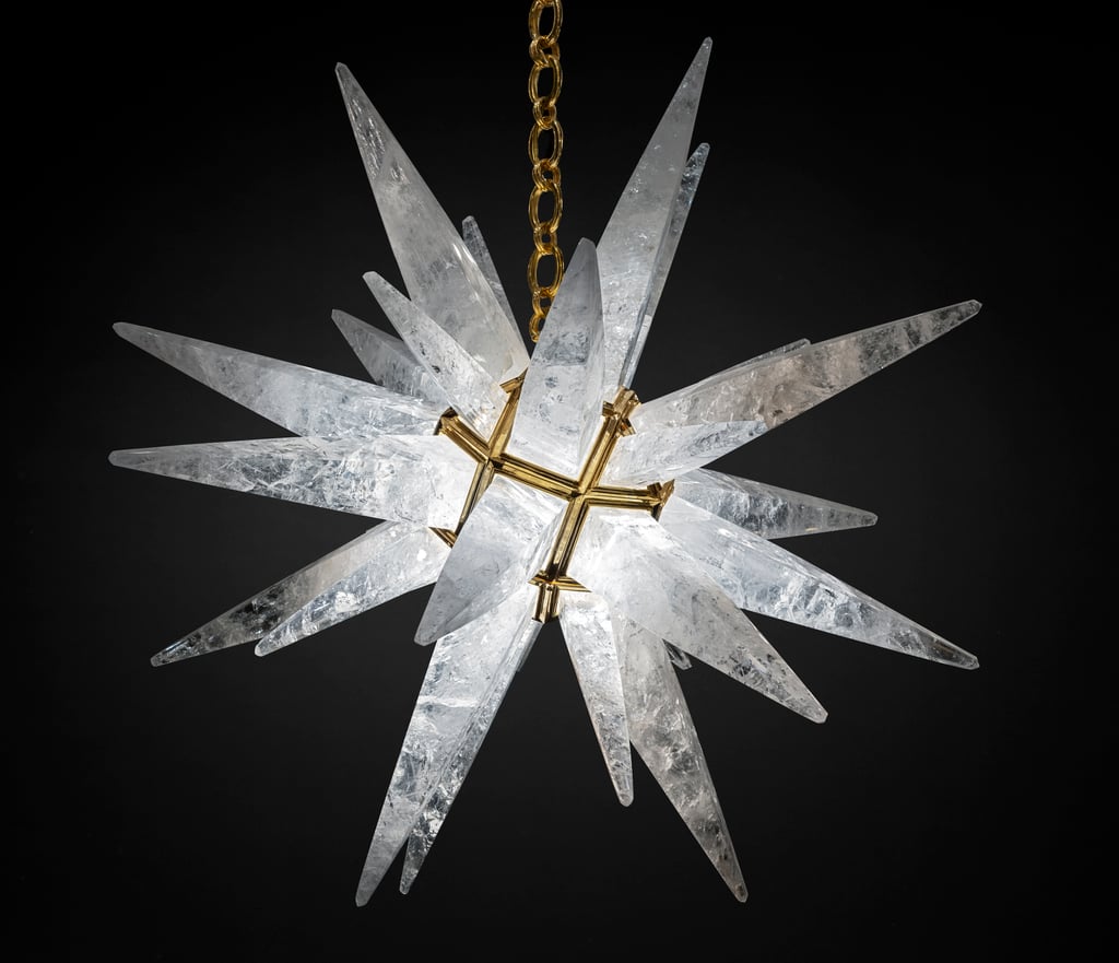 ROCK CRYSTAL LIGHTING BY ALEXANDRE VOSSION