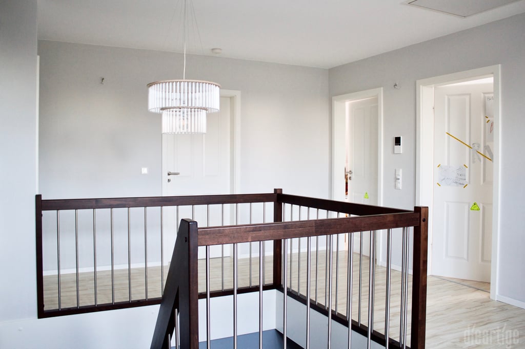 Fam. Z. | Galerie | Hellgraue Wand | Pendelleuchte "Maria SC"