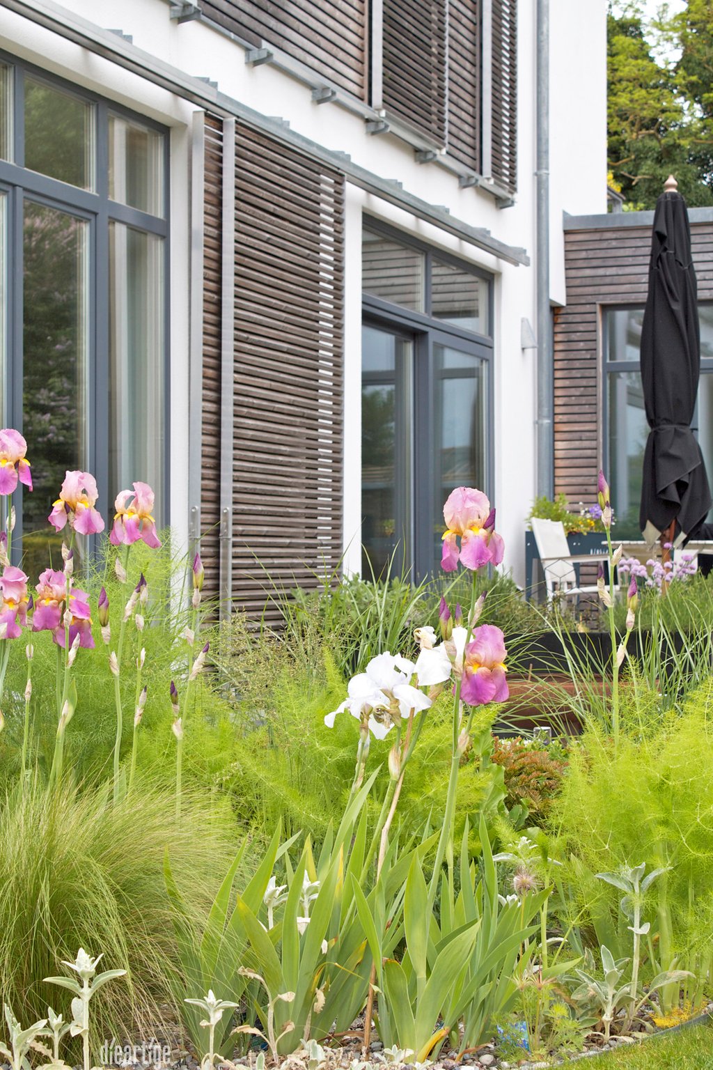 dieartigeGARTEN - vergraute Schiebeelemente