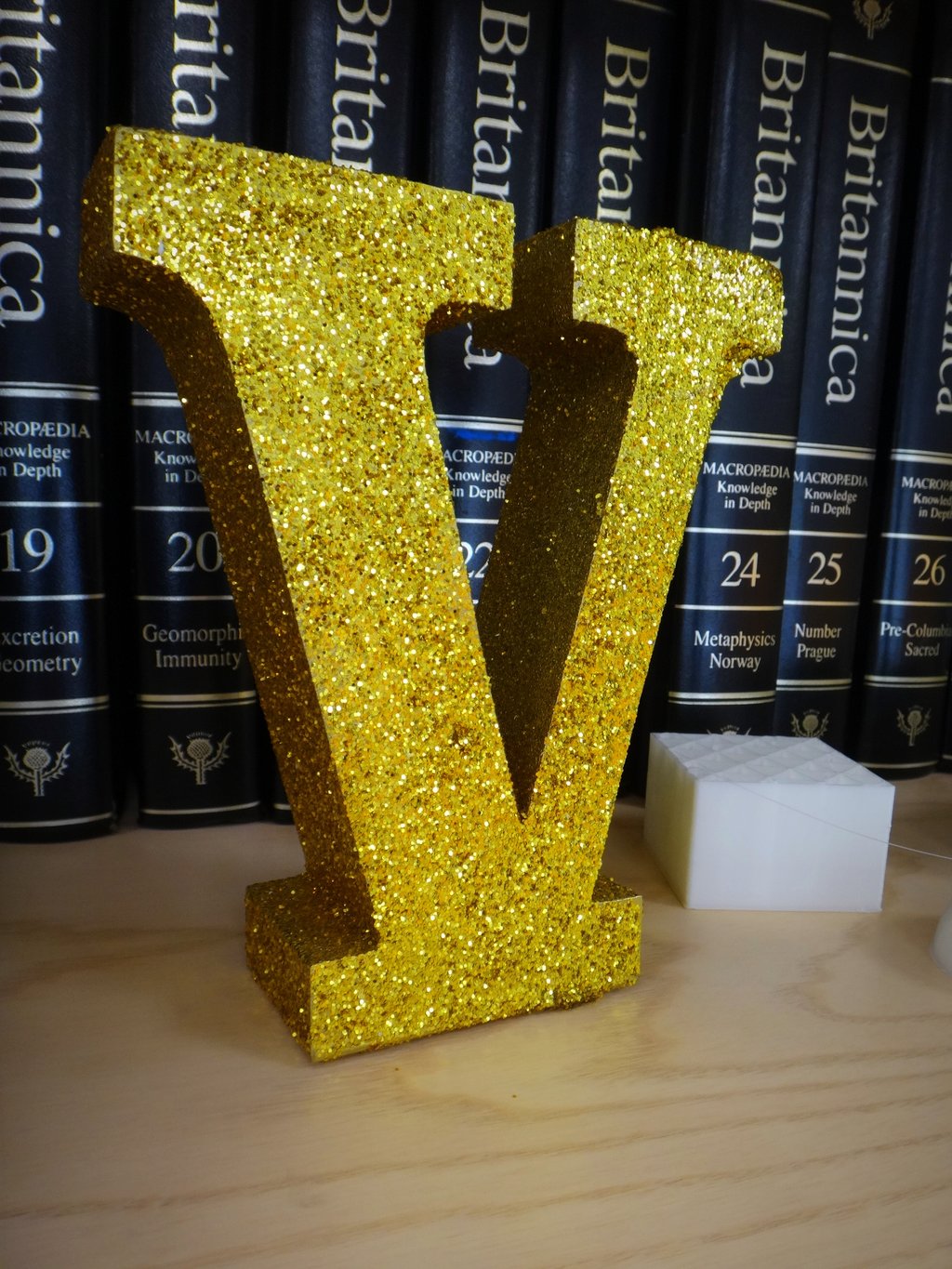 Letra Acabado Glam Oro