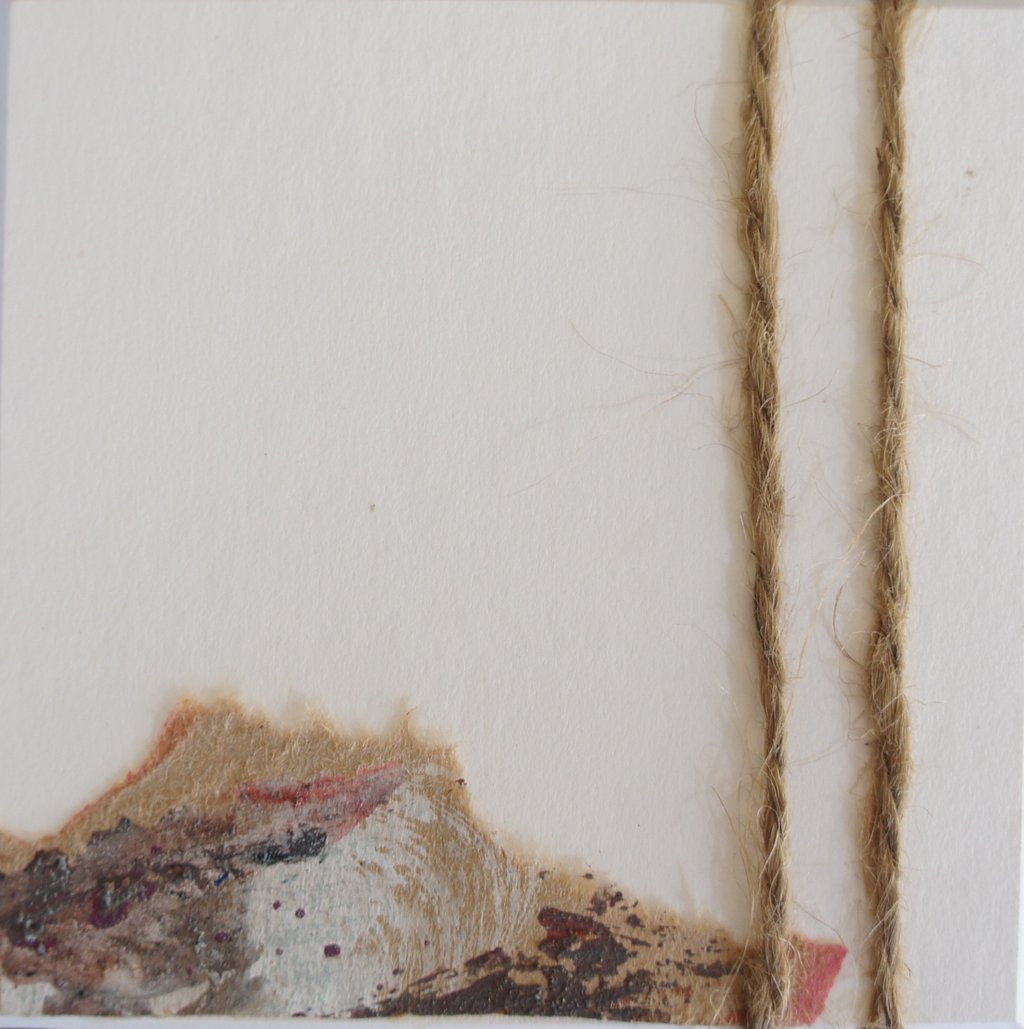 "Menorca N. 2" | Mixed Media on carton board | 8 x 8 cm | 2017