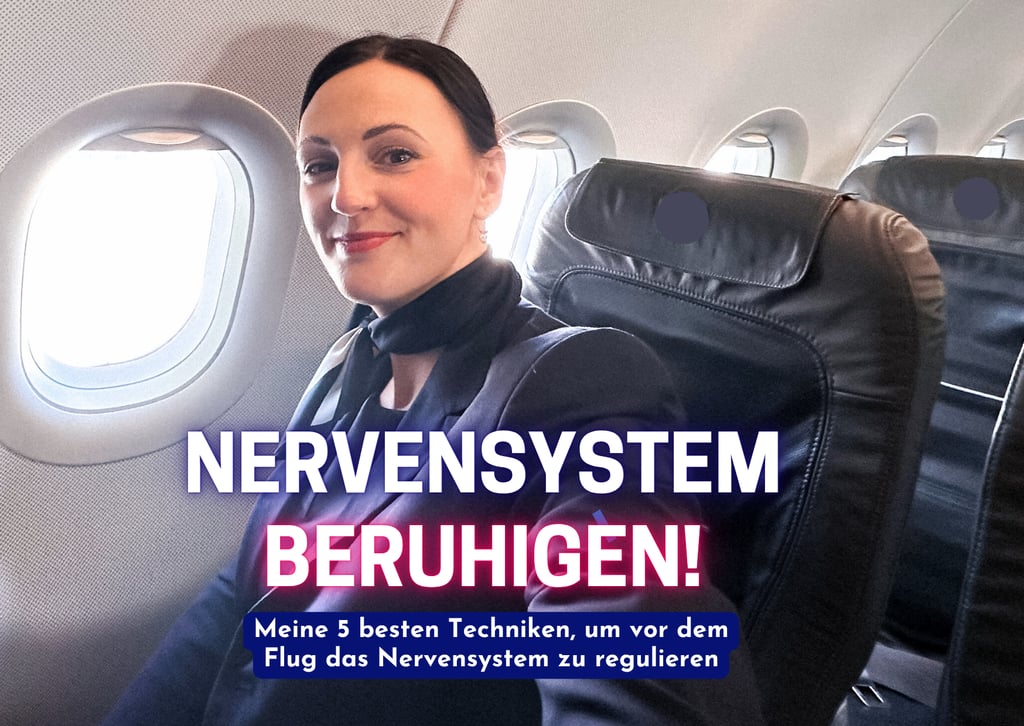 Nervensystem beruhigen bei Flugangst