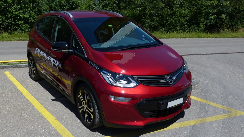 Fahrbericht Opel Ampera-e Lieferzeit Schweiz