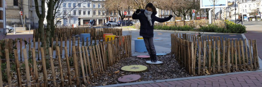 Parvis de l'école Pasteur, Lille