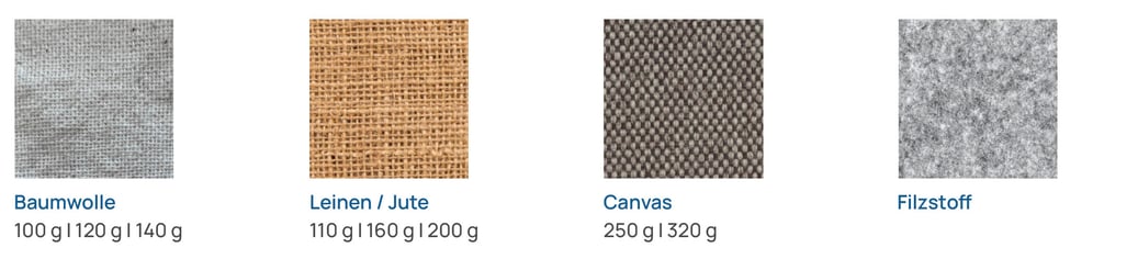 Stoffbeutel Material