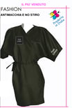 Kimono clienti FASHION no stiro antimacchia con logo ricamato o stampato senza minimi quantitativi