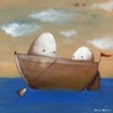 Floating eggs