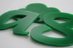 Green 3mm Custom shape - Laser cut