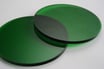 Tinted Green 3mm Circle - Laser cut