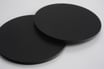 Black Matt 3mm (1side matt, 1side gloss) Circle - Cut&Polish