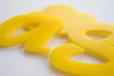 Yellow 3mm Custom shape - Laser cut