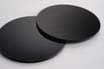 Black Gloss 2mm Circle - Laser cut