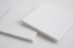 White Matt 3mm (1side matt, 1side gloss) Rectangle/Square - Cut&Polish