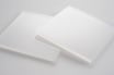 Milky-water White 3mm Rectangle/Square - Cut&Polish