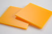 Orange Yellow 3mm Rectangle/Square - Cut&Polish