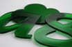 Tinted Green 3mm Custom shape - Laser cut