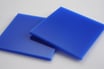 Blue 3mm Rectangle/Square - Cut&Polish