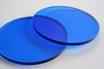 Tinted Blue 3mm Circle - Laser cut
