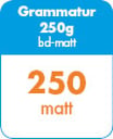 Flyer - A5 lang - 250g matt - 2s