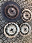 04 DKW Hansa BMW Speichenräder 17" 4 Stück LK 100