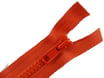 Fermeture YKK maille 6 injectée séparable 45 cm orange sanguine