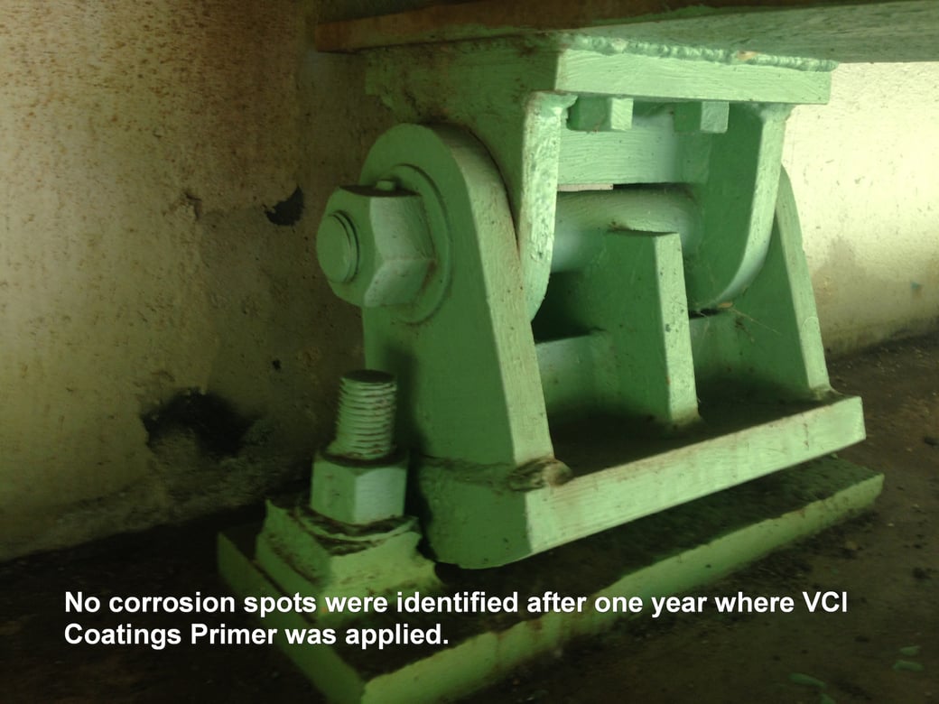 VCI Coatings Primer One Year After Application