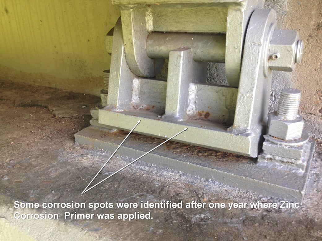 Zinc Primer One Year After Application