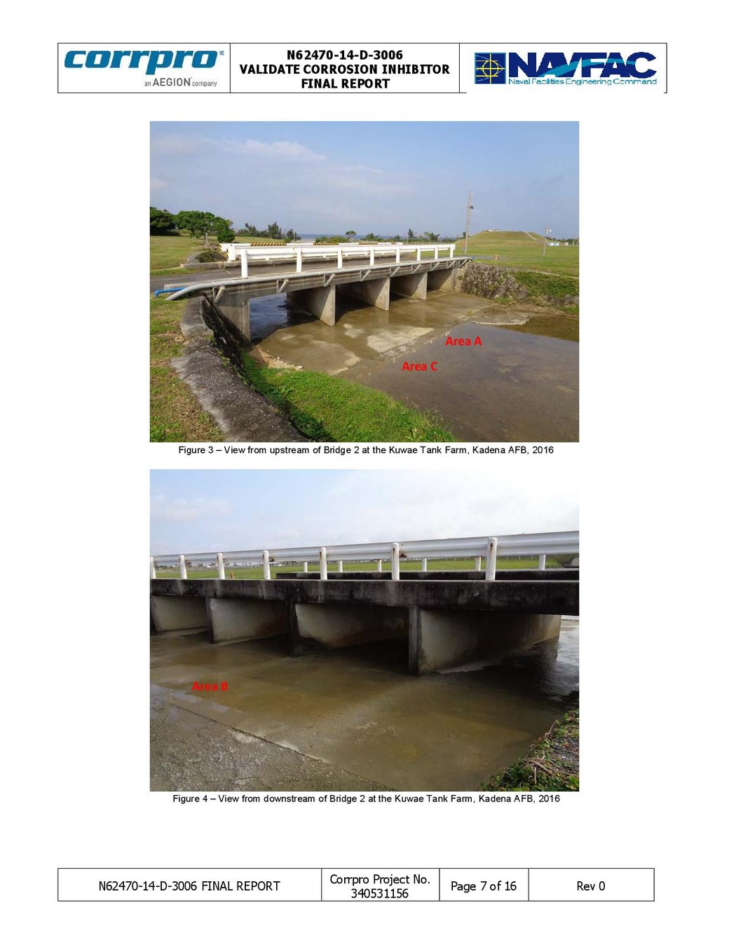 Bridges using SURTREAT Corrosion Inhibitors Including VCI.