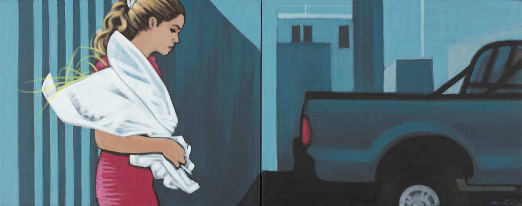 EDITH | (2x) 40 x 50 cm | Feb 13 | •