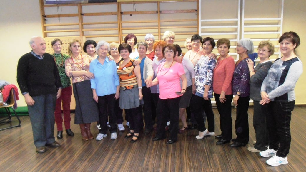 Nyíregyháza - Stéhné Ormai Magdolna és lelkes csoportja