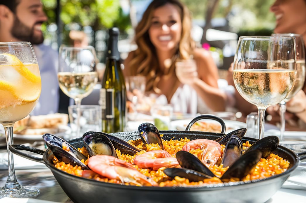 Paella, lendemain de mariage