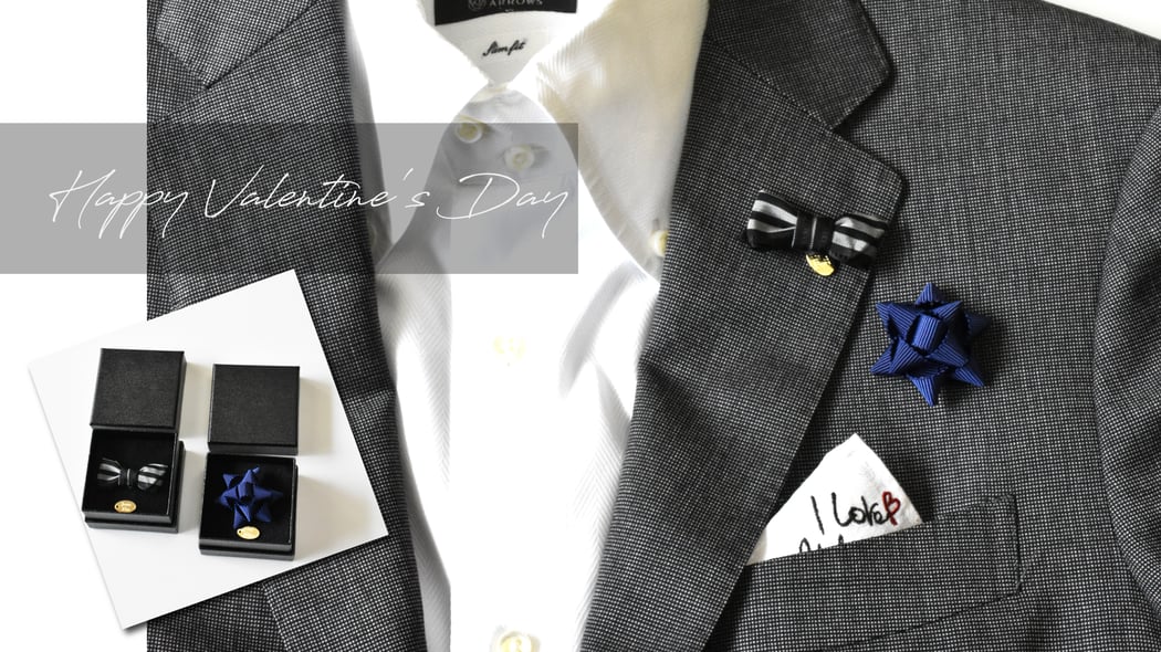 JourFin LoveRibbon ラブリボン  リボン教室　ラペルピン　リボンラペルピン　リボンレッスン　リボンワーク　バレンタインデー　バレンタインプレゼント　プレゼント　