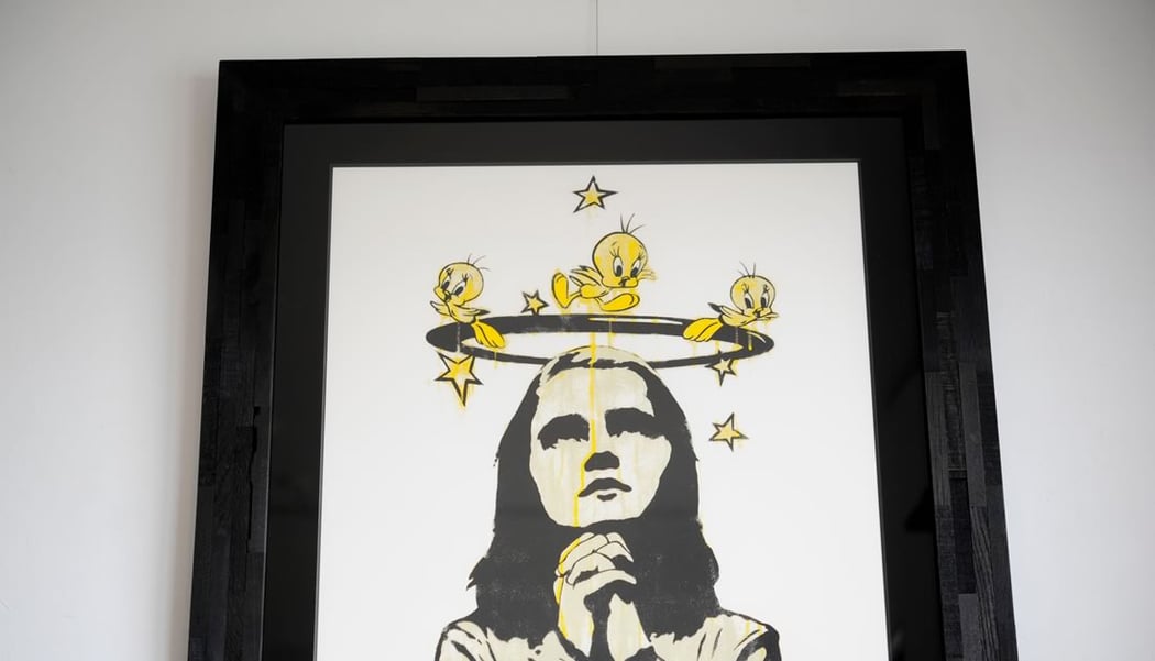 Nick Walker（ニックウォーカー）Love Vandalの額装画像２