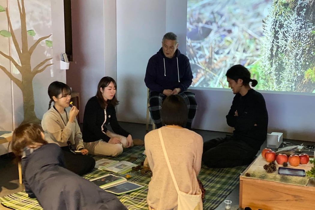 焚き火に集まった方々との対話の時間