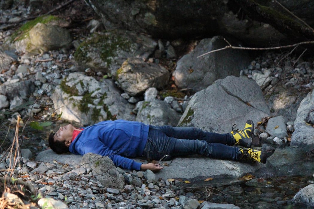 “森の一人時間（自然との対話、自分との対話）”