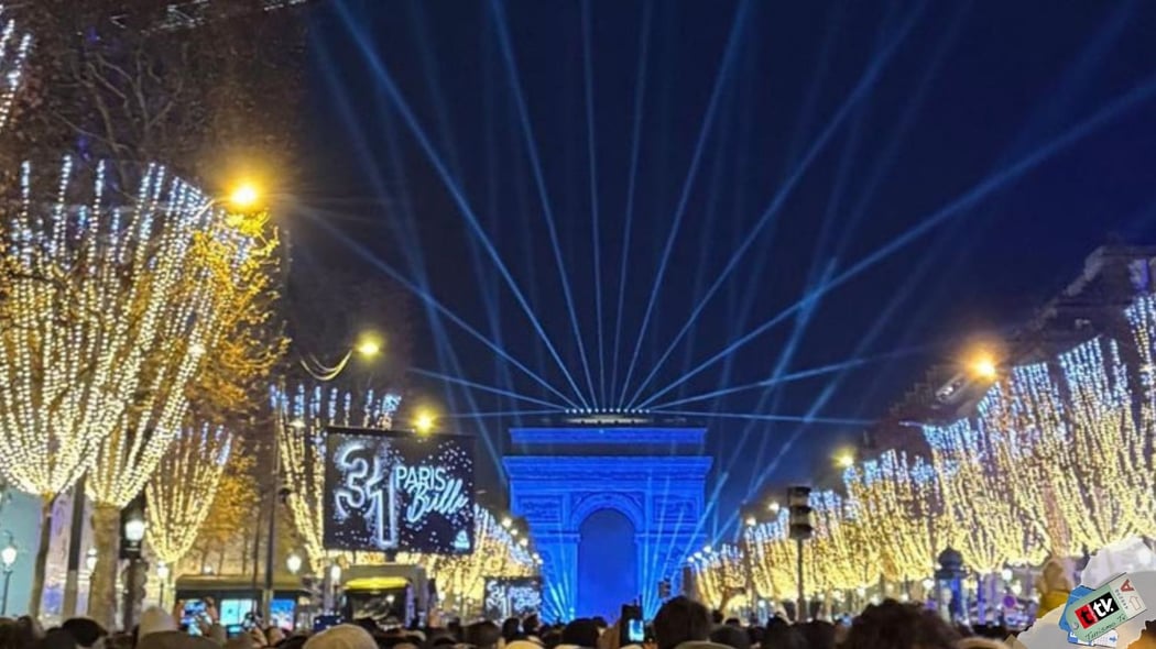 Recibir el año nuevo en París