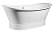 Traditional Apollo White Freestanding Bath with traditional base - 1745mm